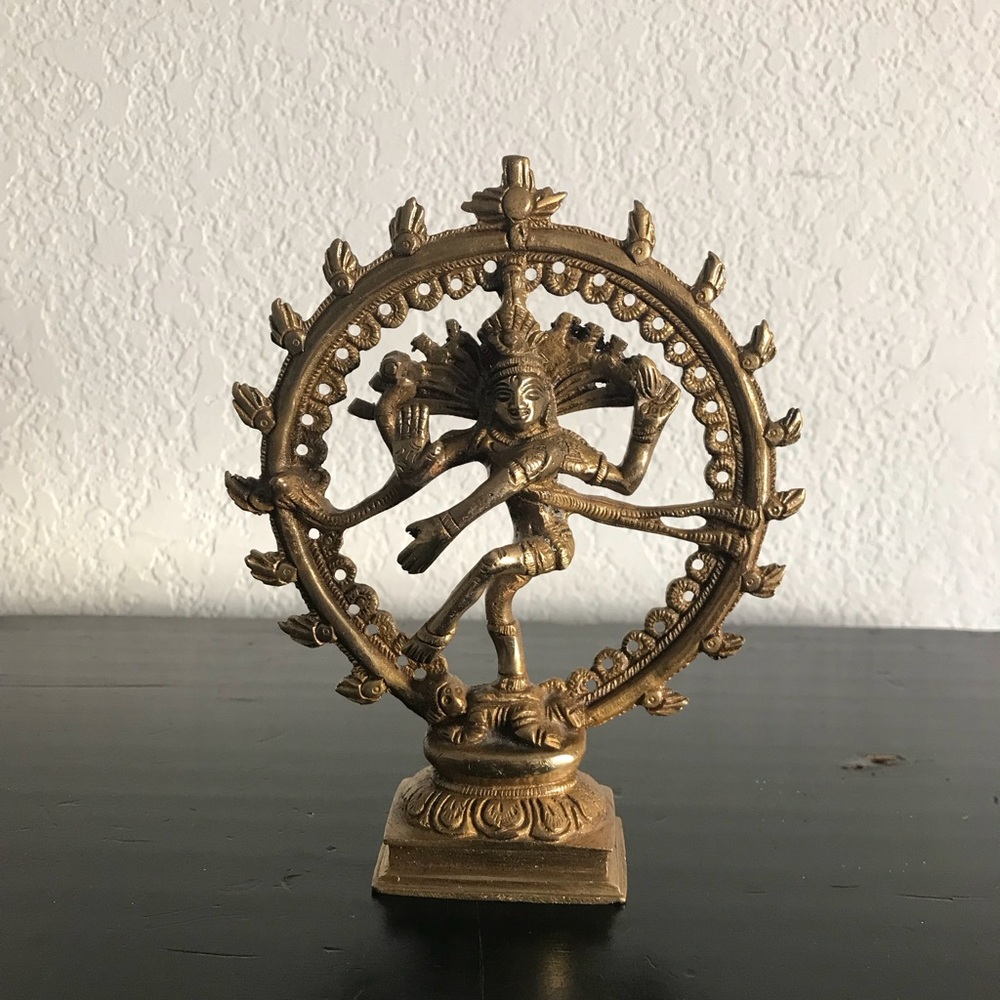 6 1/2” Dancing Shiva Statue